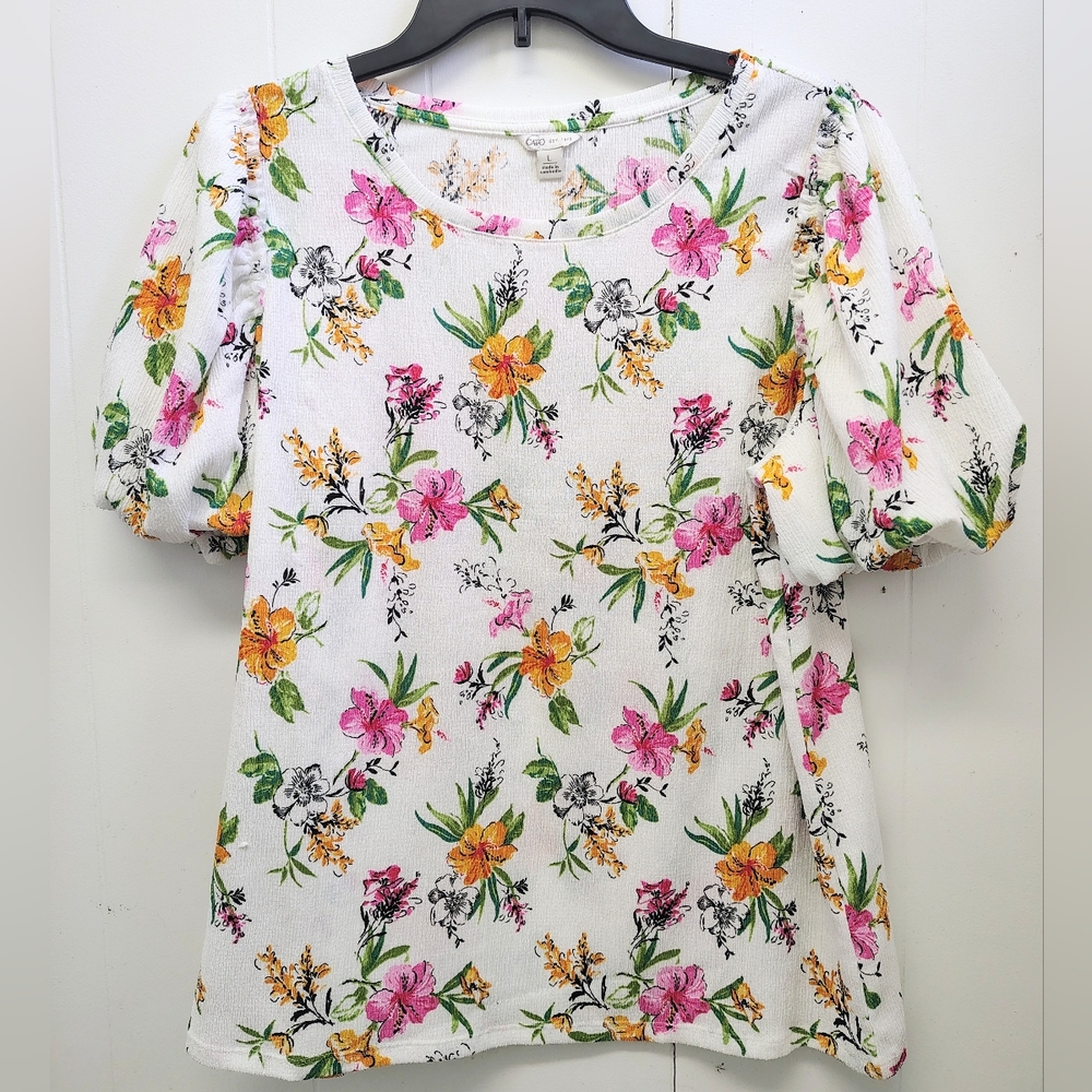 Cato Floral Blouse Size L